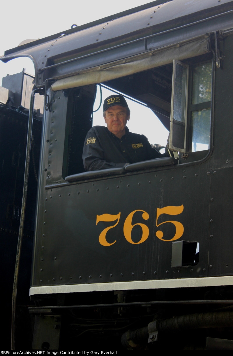 Man of the Hour Rich Melvin Engineer of 765